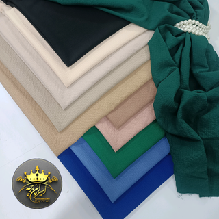 پارچه ینزی کرپ پفکی تابستانی